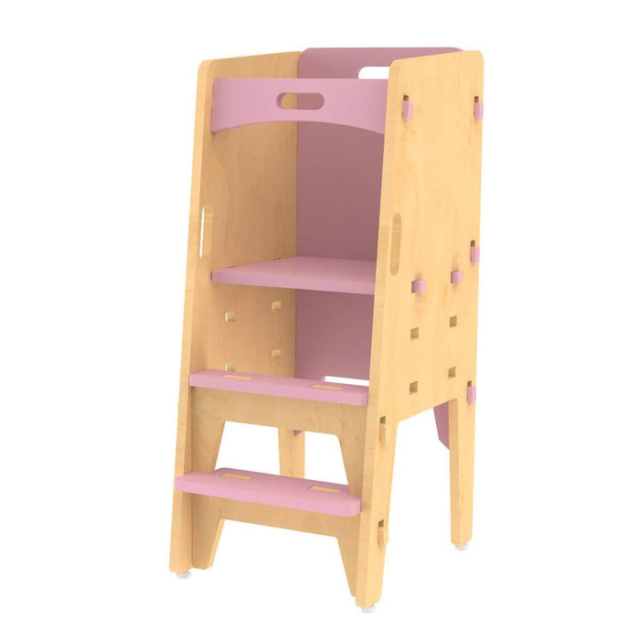 Buy Learning and Play - Yellow Lychee Toddlers Kitchen Learning Tower | Kids Play Step Stool by X&Y on IKIRU online store