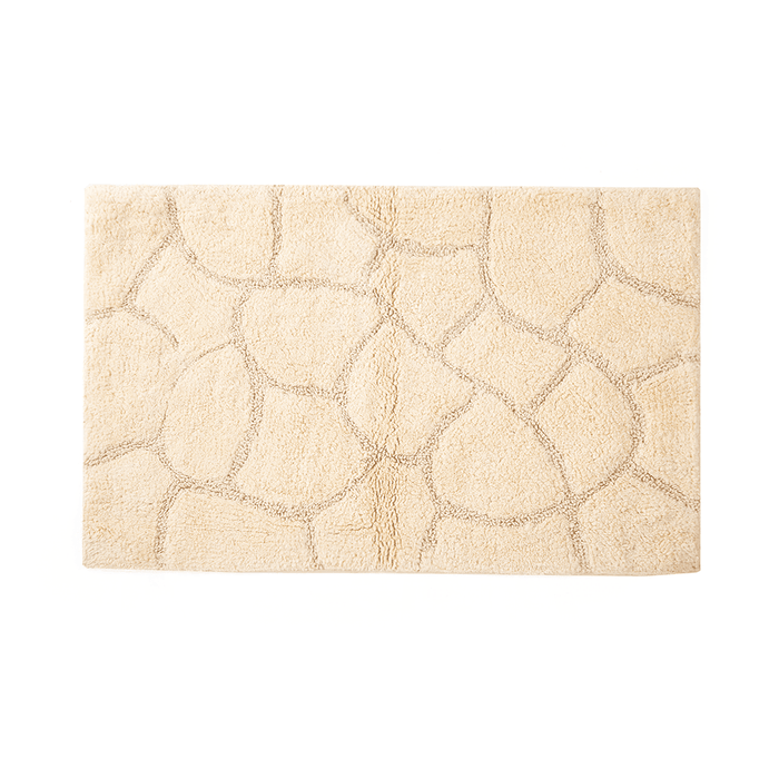 Buy Mats - Rayna Cotton Soft Bath Mat Ivory For Bathroom & Floor by Home4U on IKIRU online store