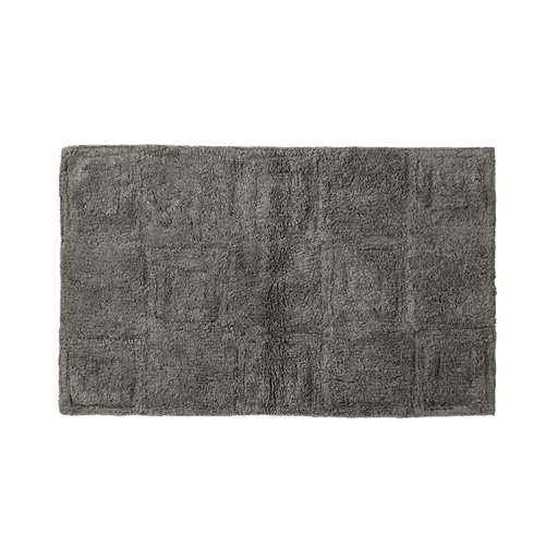 Buy Mats - Soft Cotton Bath Mat In Dark Grey Color by Home4U on IKIRU online store