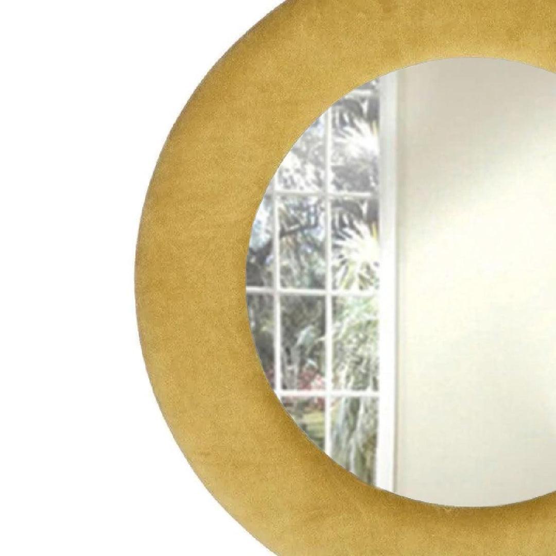 Buy Mirrors - Decorative Round Mirror For Wall Decor Metal by Home4U on IKIRU online store