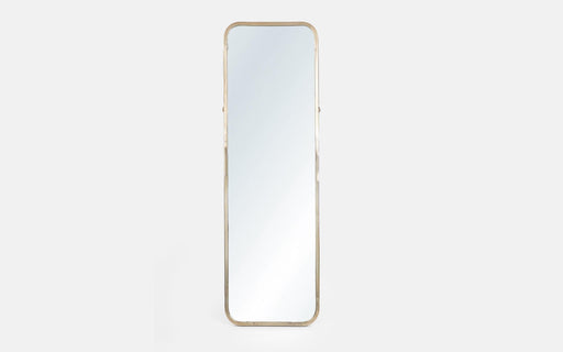 Buy Mirrors - Golden Metal Framed Full Length Rectangular Floor Mirror | Standing Mirror For Home by Orange Tree on IKIRU online store