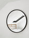 Buy Mirrors - Mira Black Round Wall Mirror | Circular Mirror For Home Decor by Mianzi on IKIRU online store