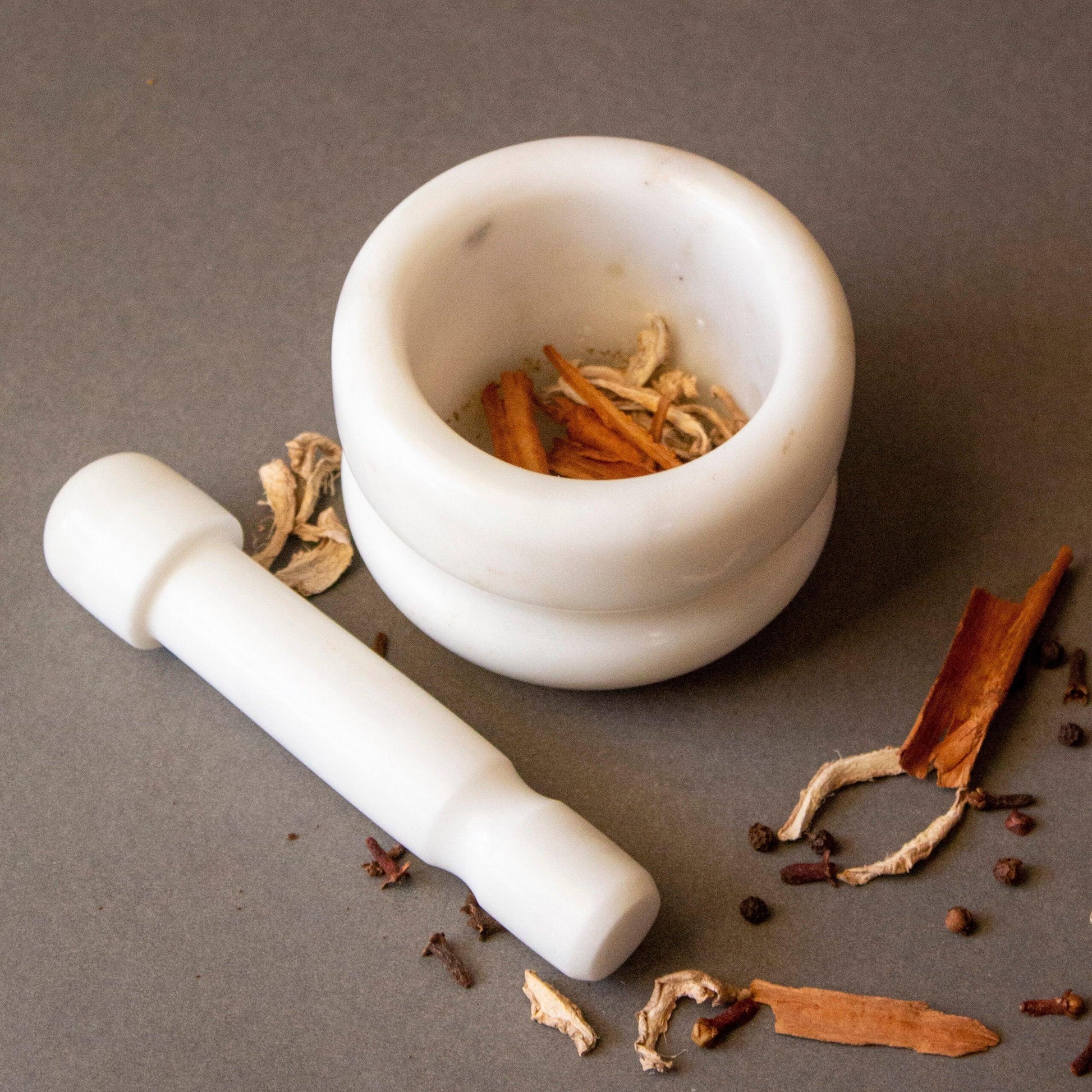 Buy Mortar & Pestle - Concentric Mortar and Pestle | Traditional Masala Grinder by Byora Homes on IKIRU online store