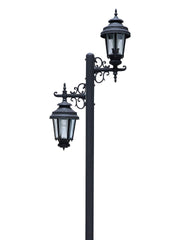 Buy Outdoor Lights - Victorian Up and Down Outdoor Light | Post Lamp For Home Decor by Fos Lighting on IKIRU online store