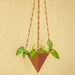 Buy Planter - Decorative Modern Small Pyramid Hanging Planter For Indoor & Outdoor Garden Decor by Restory on IKIRU online store