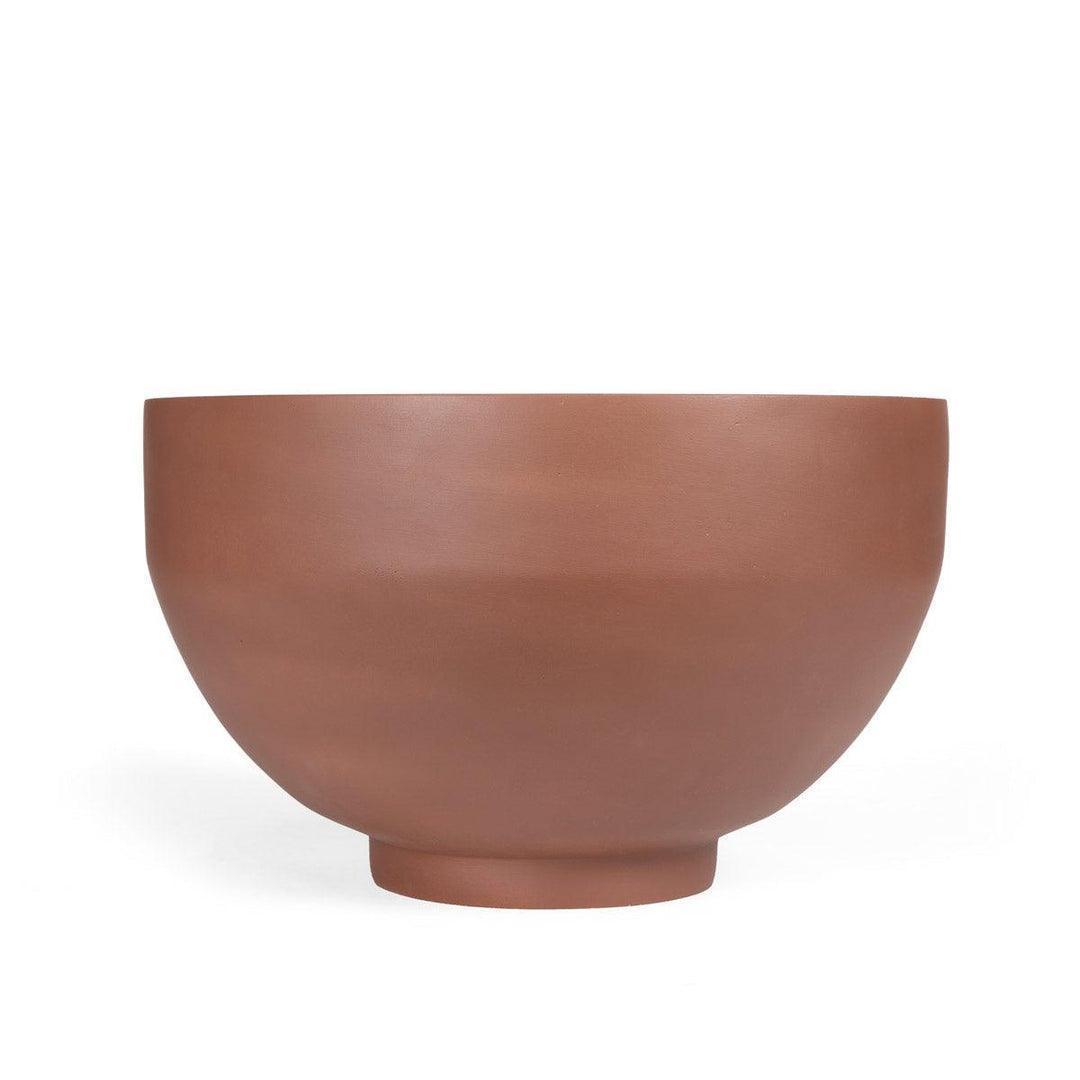 Buy Planter - Percival Decorative Bowl Shaped Brown Planter For Decor by Home4U on IKIRU online store