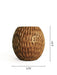 Buy Planter - Wooden Spherical Planter For Indoor & Outdoor Plantation and Decor by Studio Indigene on IKIRU online store