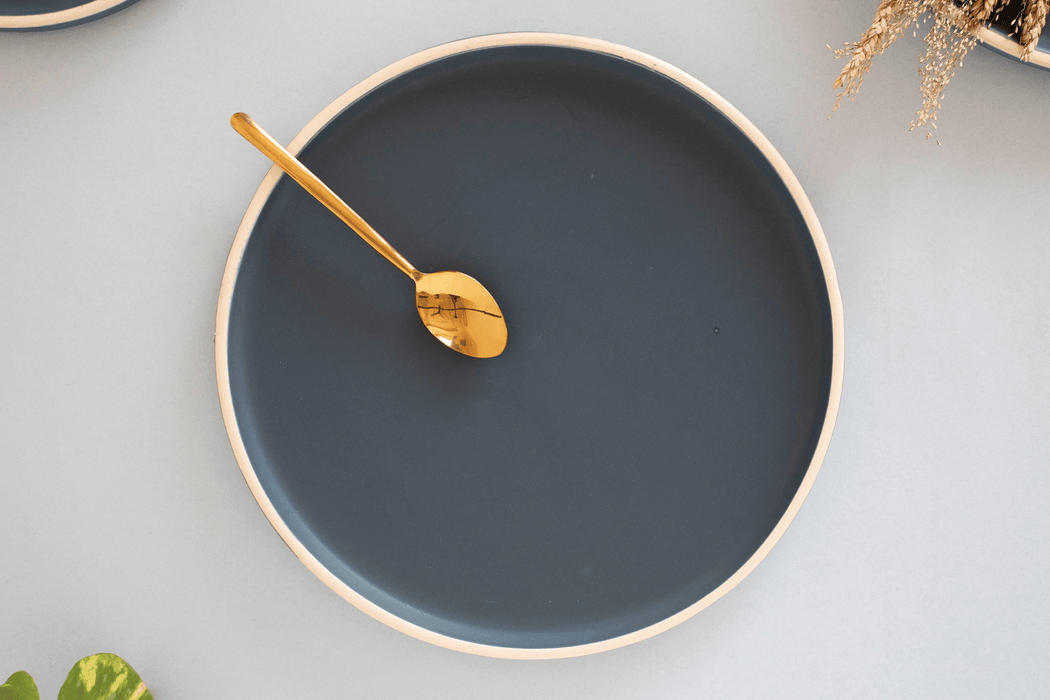 Buy Plates - Berlin Blue Dinner Plate by The Table Fable on IKIRU online store