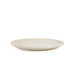 Buy Plates - Mizo Ceramic Side Plate | Round Quarter Dish Cream Colour and Ribbed Texture by Home4U on IKIRU online store