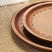 Buy Plates - Set of 2 Round Wooden Dinner Plates Brown Color by Houmn on IKIRU online store