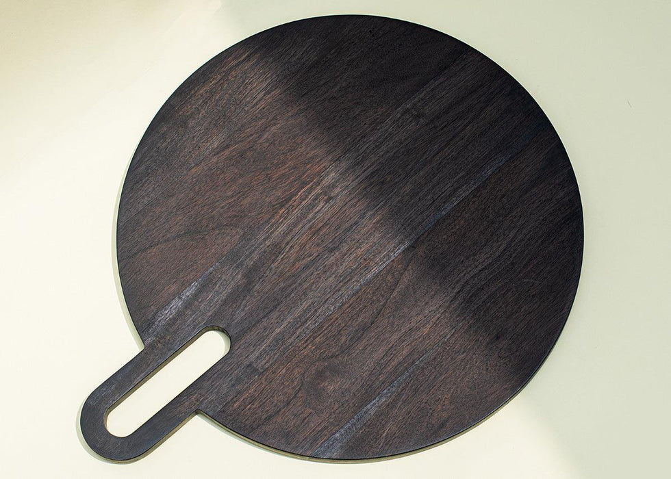 Buy Platter - Acacia Wood Round Serving Platter by Muun Home on IKIRU online store