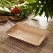 Buy Platter - Agaja Acacia Wood Kebab Platter | Stylish Serving Plate For Home & Restaurant by Courtyard on IKIRU online store