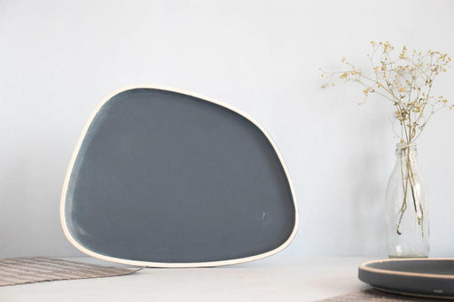 Buy Platter - Berlin Blue Serving Platter by The Table Fable on IKIRU online store