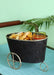 Buy Platter - Black Wheel Barrow Snacks Platter | Serving Container For Home & Restaurant by Amaya Decors on IKIRU online store