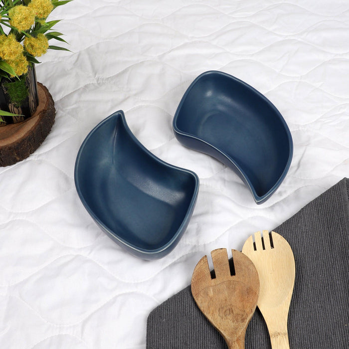 Buy Platter - Cashew Platter - Set of 2 by Amaya Decors on IKIRU online store