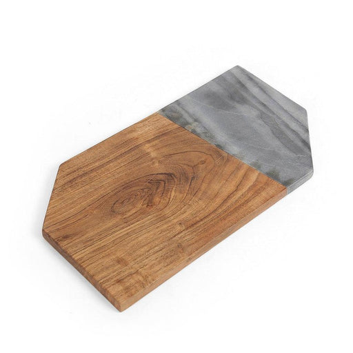Buy Platter - Griffin Marble and Wooden Serving Platter | Cheese Platter For Dining Table by Home4U on IKIRU online store