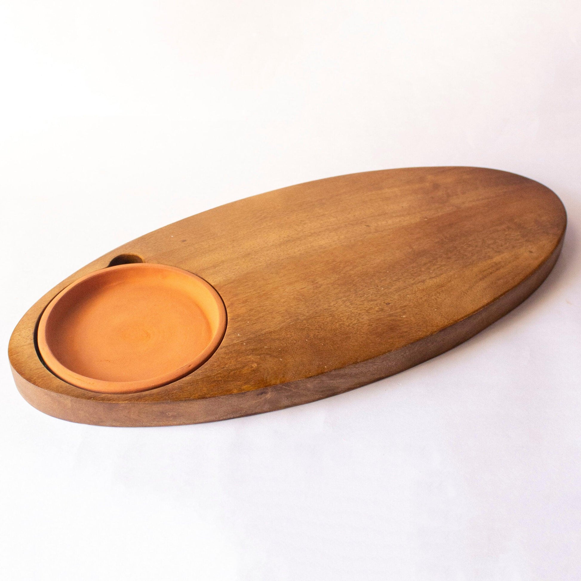 Buy Platter - Terra Chop-Up Platter | Serving Tray For Dining Table by Byora Homes on IKIRU online store
