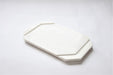 Buy Platter - White Furrow Cheese Platter by Byora Homes on IKIRU online store