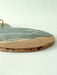 Buy Platter - Wood & Marble Round Cheese Platter For Serving by House this on IKIRU online store