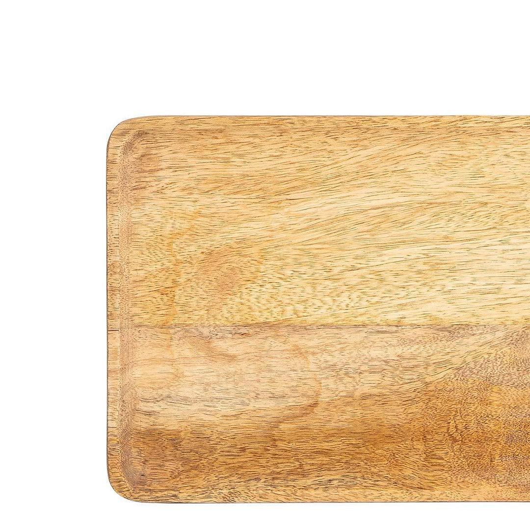 Buy Platter - Wooden Serving Board Medium Size | Cheese Platter & Serving Tray by Home4U on IKIRU online store
