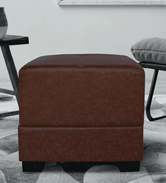 Buy Poufs - Asmine Pouffe Ottoman for Room | Footstool Chair Cushioned Seat by Muebles Casa on IKIRU online store