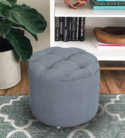 Buy Poufs - Kotor Tufted Pouffe Ottoman for Room | Footstool Chair Cushioned Seat by Muebles Casa on IKIRU online store