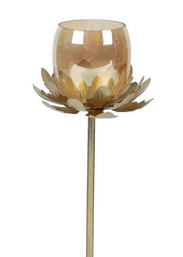 Buy Puja Essentials - Decorative Wine Glass Motif Detachable Tealight Candle Holder - Set Of 2 by Amaya Decors on IKIRU online store
