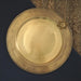 Buy Puja Essentials - Pure Brass Golden Sunehari Puja Thali Or Peetal Plate by Courtyard on IKIRU online store