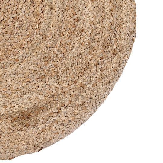 Buy Rugs - Natural Braided Jute Round Rug | Floor Mat For Living Room and Home by Sashaa World on IKIRU online store