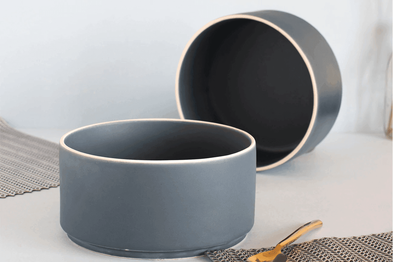 Buy Serving Bowl - Berlin Blue Serving Bowl by The Table Fable on IKIRU online store