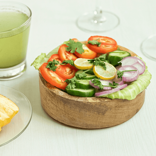 Buy Serving Bowl - Ojas Wooden Salad Bowls by Mirai Woods on IKIRU online store