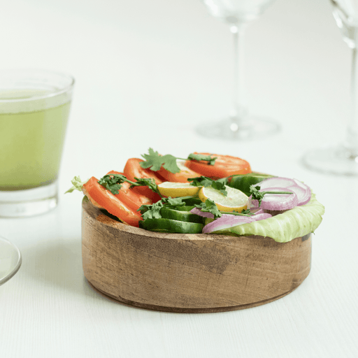 Buy Serving Bowl - Ojas Wooden Salad Bowls by Mirai Woods on IKIRU online store