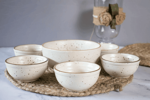 Buy Serving Bowl - Rann Dessert Bowl Set by The Table Fable on IKIRU online store