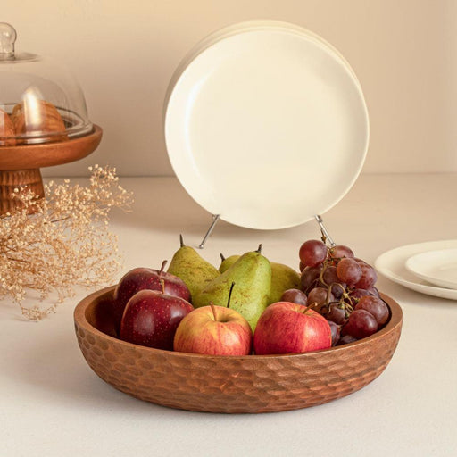 Buy Serving Bowl - Wooden Serving Bowl, Set of 2 Bowls by Houmn on IKIRU online store