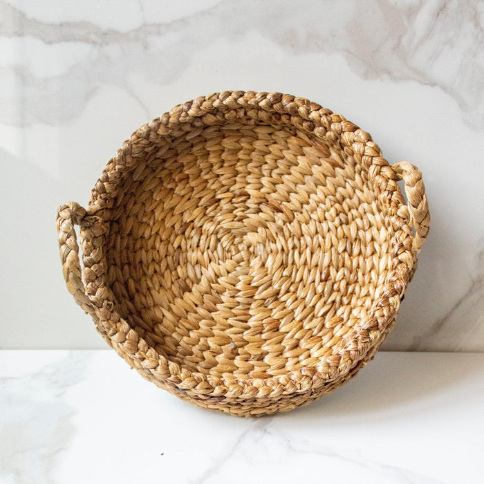 Buy Serving Platter & Tray - Eco-Friendly Grass Woven Serving Tray | Serving Platter by Byora Homes on IKIRU online store