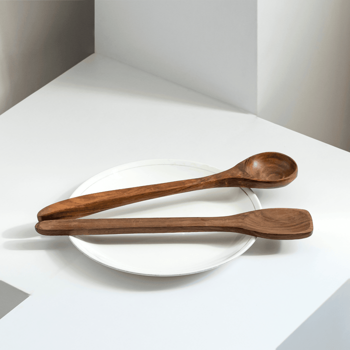 Buy Serving spoon - Kitchen Non-stick spatula set of 4 by Mirai Woods on IKIRU online store