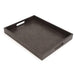 Buy Serving Trays - Rectangular Serving Tray Dark Brown by Home4U on IKIRU online store
