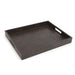 Buy Serving Trays - Rectangular Serving Tray Dark Brown by Home4U on IKIRU online store
