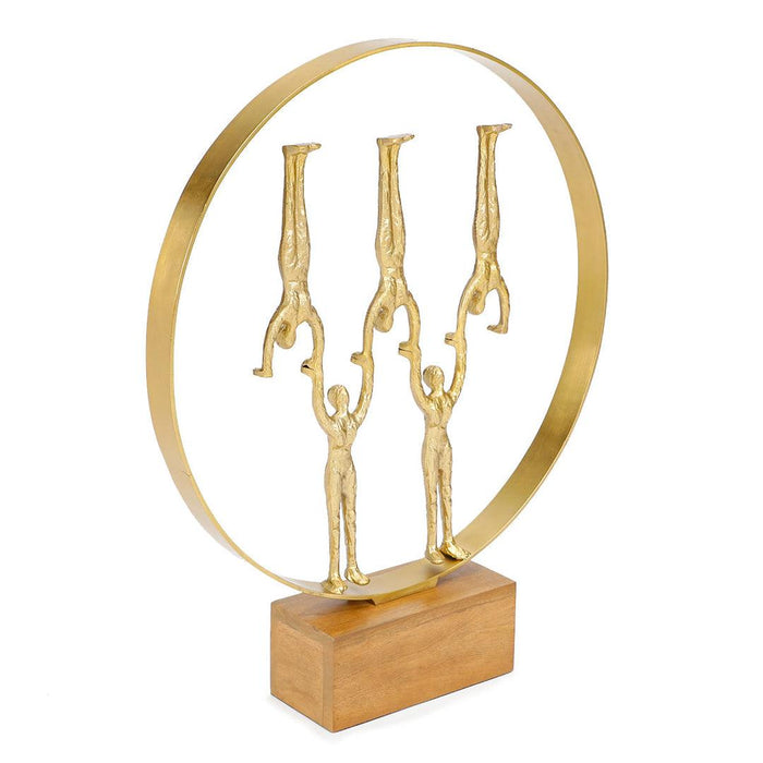 Buy Showpieces & Collectibles - Five Acrobats Decorative Object by Home4U on IKIRU online store