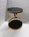 Buy Side Table - Luxury Black Side Table | End Table For Living Room by Zona International on IKIRU online store