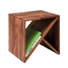 Buy Side Table - T- Cube Wooden Side Table | Coffee Table For Living Room by The home dekor on IKIRU online store