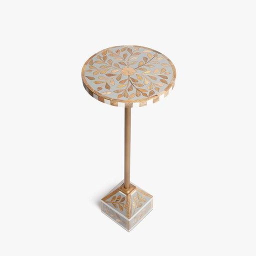 Buy Side Table - Wooden & Metal Vintage Drink Side Table For Home And Living Space by Casa decor on IKIRU online store