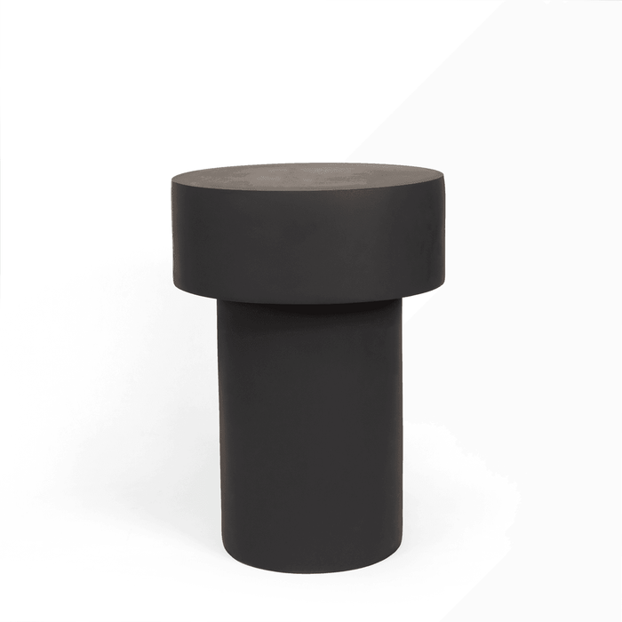 Buy Stool - Modern Stool For Office | Round Side Table Black Color by Home4U on IKIRU online store