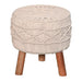 Buy Stool - Natural Macrame Stool by Sashaa World on IKIRU online store