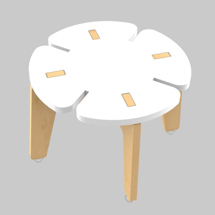 Buy Stool - White Grape Stool for Kids Child | Armless Footstool Seat by X&Y on IKIRU online store