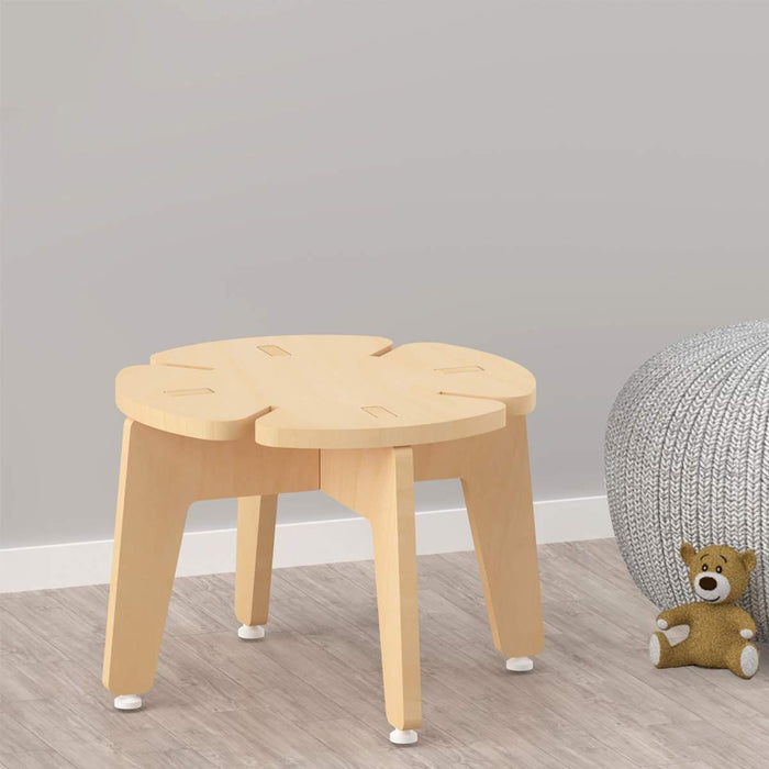 Buy Stool - White Grape Stool for Kids Child | Armless Footstool Seat by X&Y on IKIRU online store