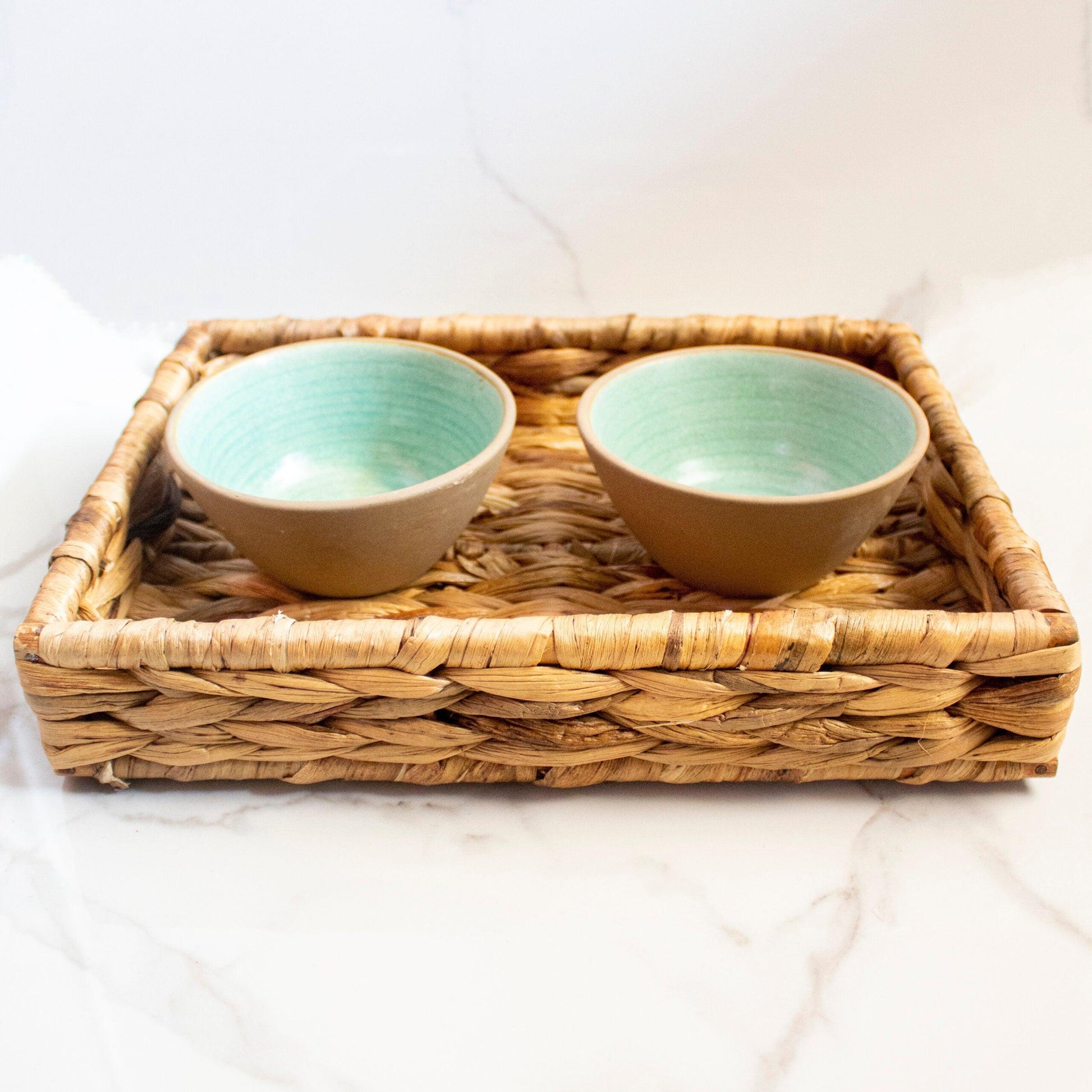 Buy Storage Tray & Basket - The Quadrangle Tray | Serving Platter For Kitchen by Byora Homes on IKIRU online store