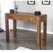 Buy Study Table - Rectangular Sheesham Wood Study And Corner Table For Home by The home dekor on IKIRU online store