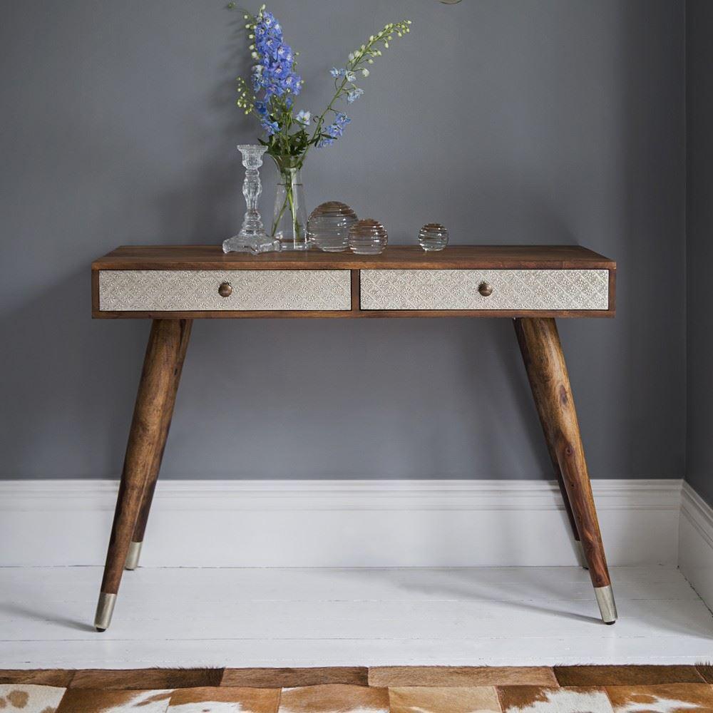 Buy Study Table - Solid Wood Rectangular Study Table With Drawer For Home And Office by The home dekor on IKIRU online store