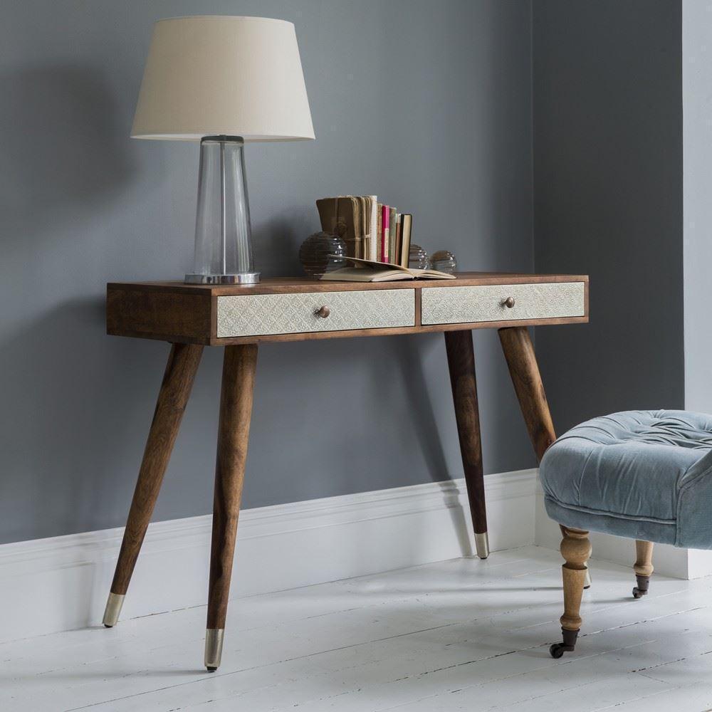 Buy Study Table - Solid Wood Rectangular Study Table With Drawer For Home And Office by The home dekor on IKIRU online store